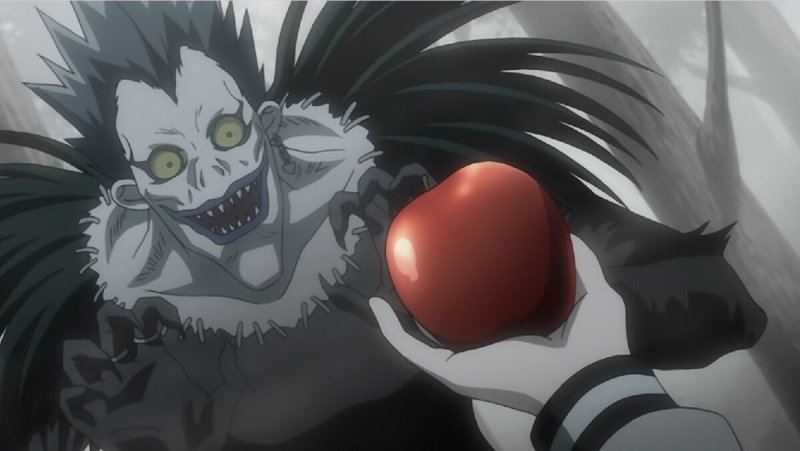 Рюк Бог смерти аниме