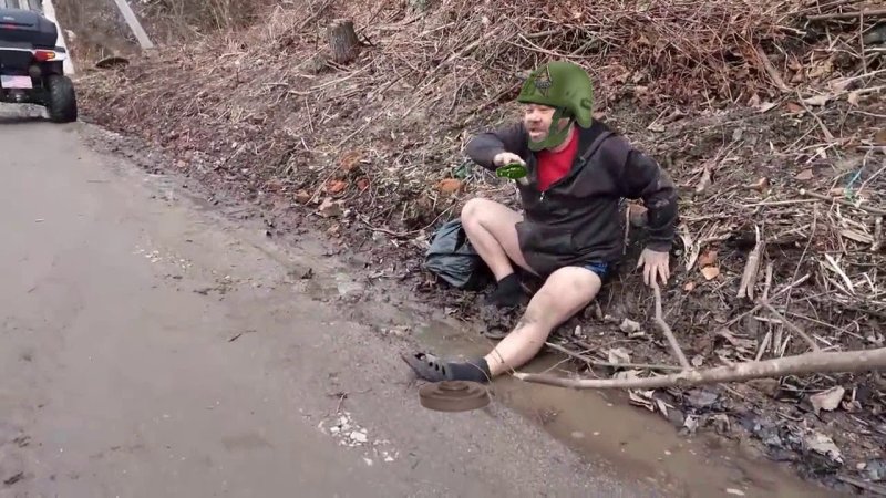 Заминированный тапок фальшивка