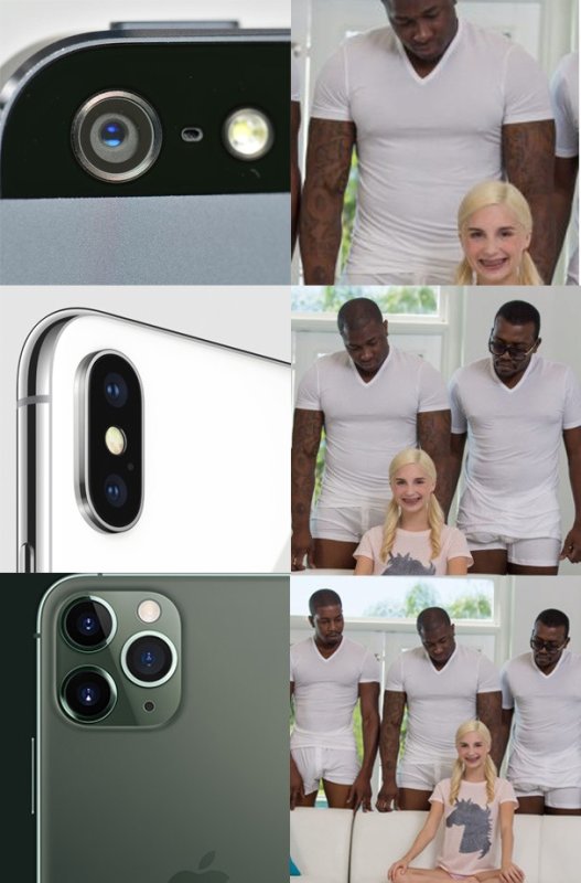 Негр с айфоном