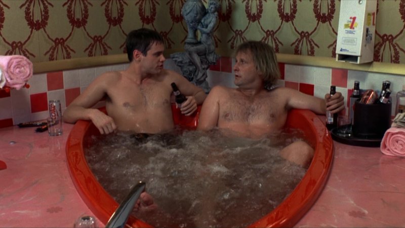 Тупой и ещё тупее в джакузи