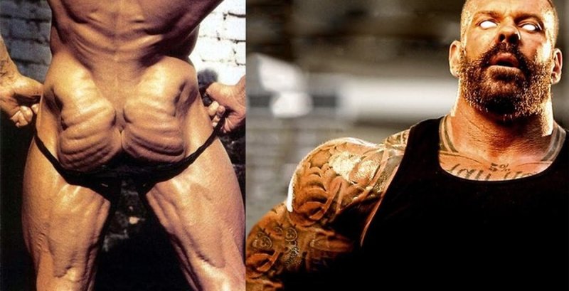 Огромные мышцы