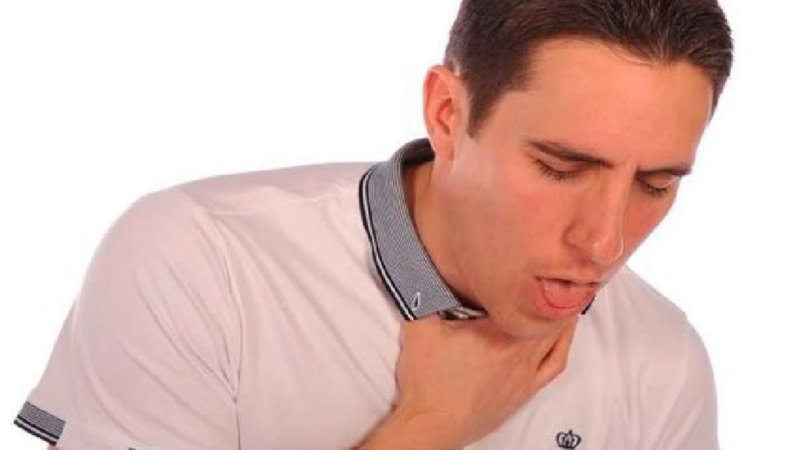 Человек подавился