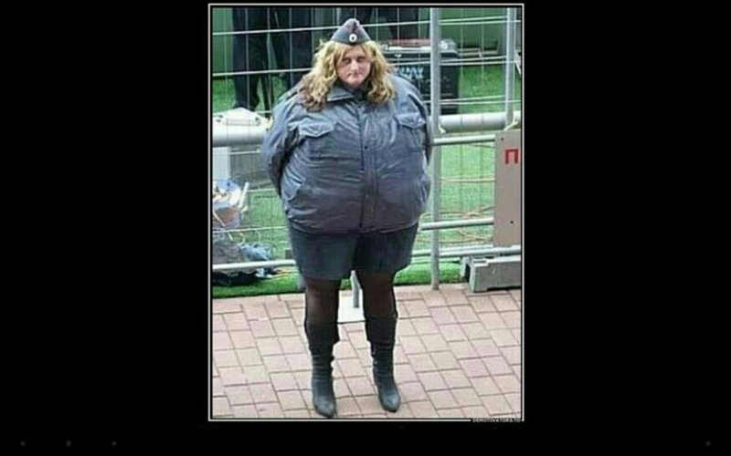 Толстые женщины милиционеры