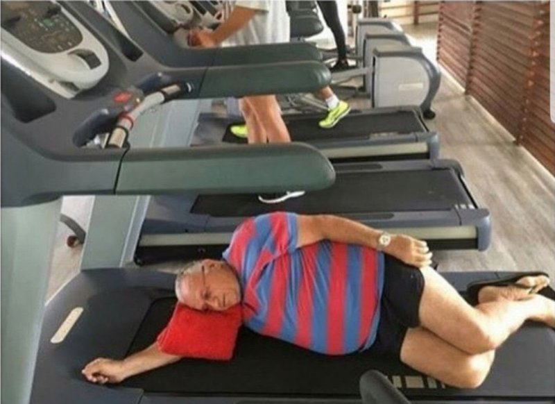 Смешные картинки в тренажерном зале