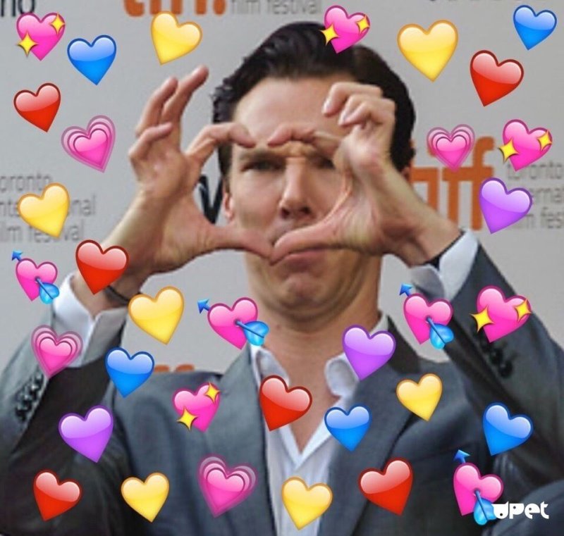 Мемы с сердечками