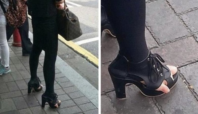 Туфли прикол