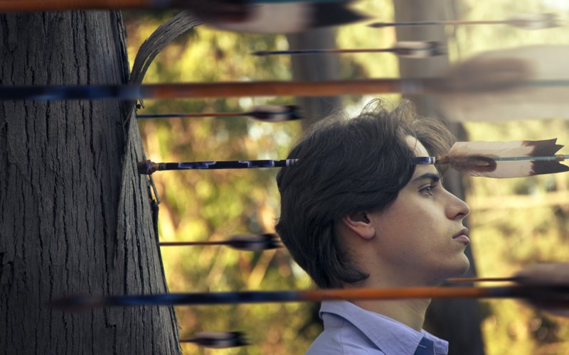 Парень со стрелой