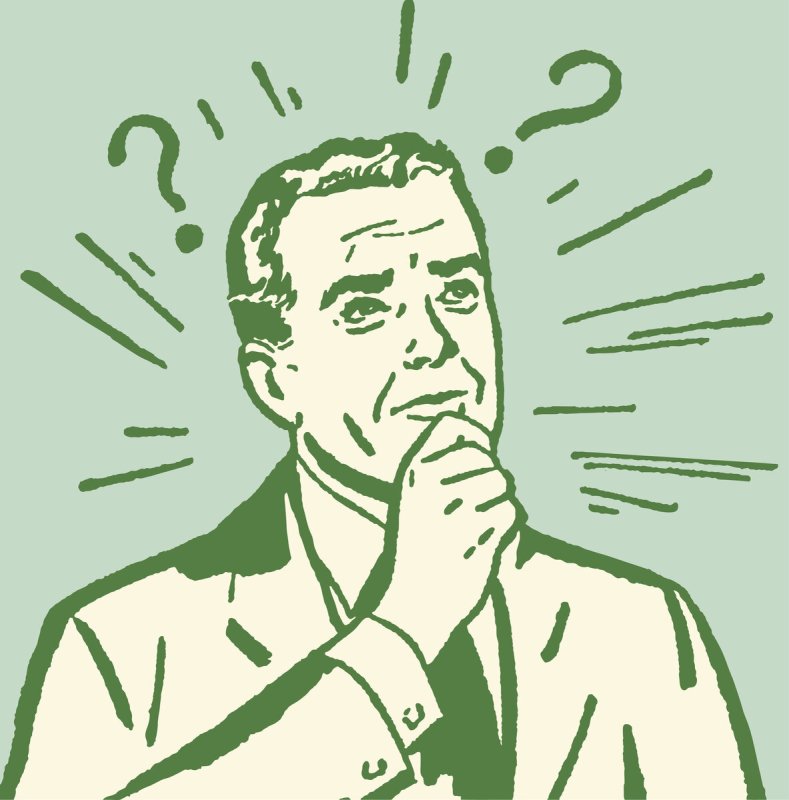 Задумался иллюстрация