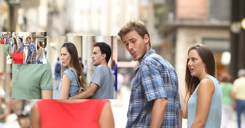 Мужчина и две девушки