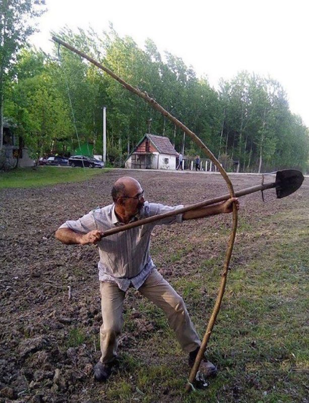 Смешной лучник