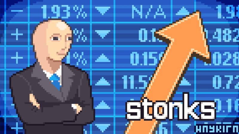 Инвестор Мем Stonks