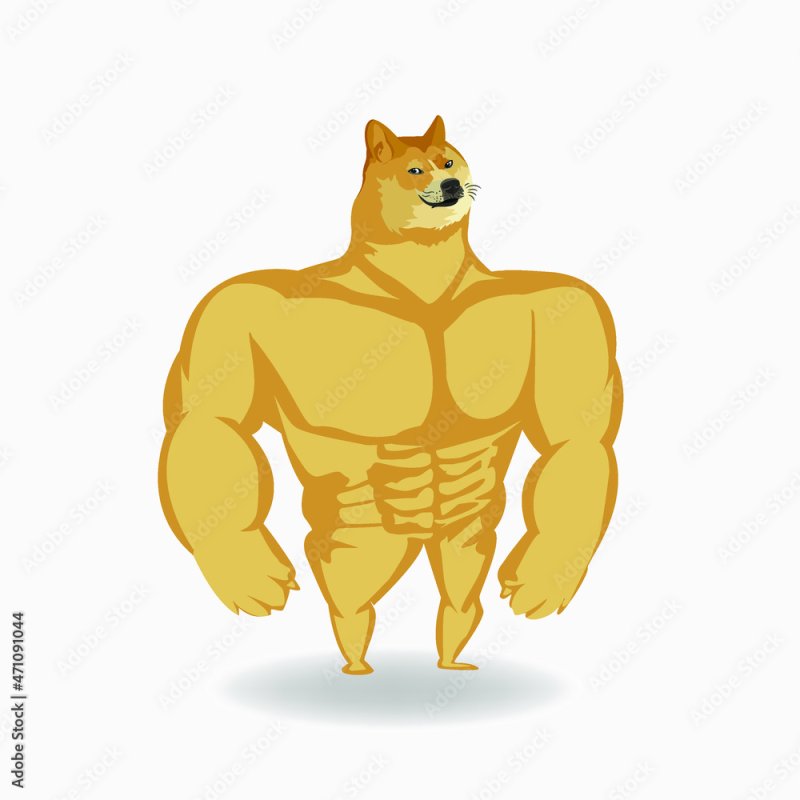 Сильная собака Мем