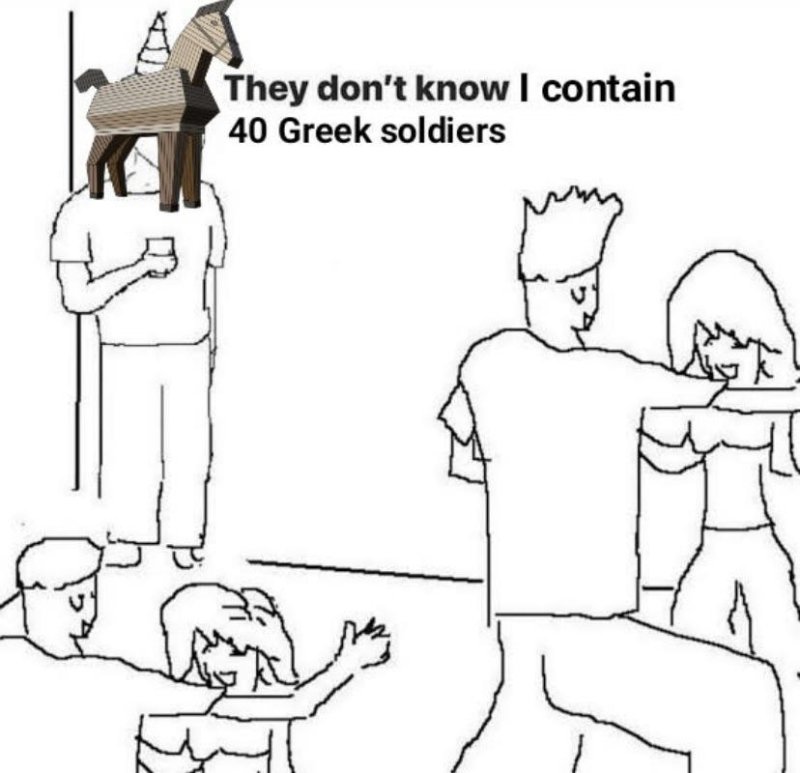 Мем вечеринка парень в стороне