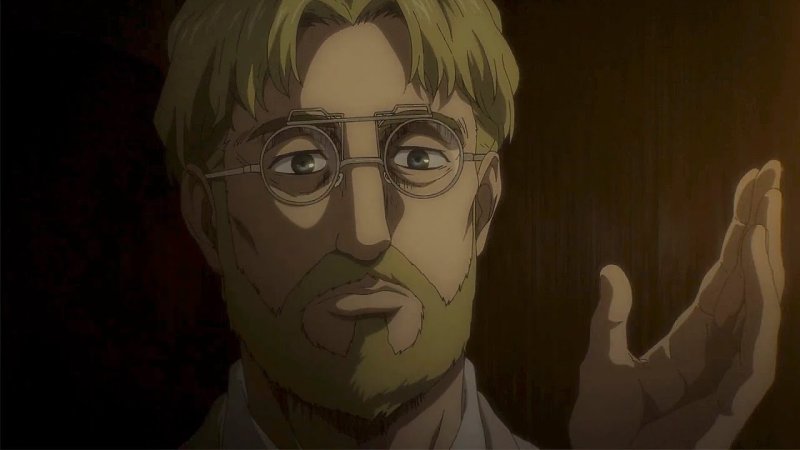 Атака титанов в поезде Леви и зик