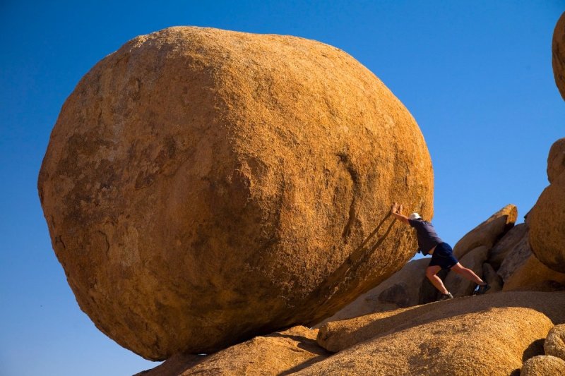 Камни в горах