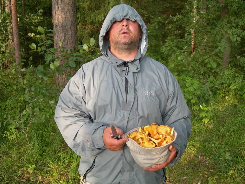 Прикольный грибник