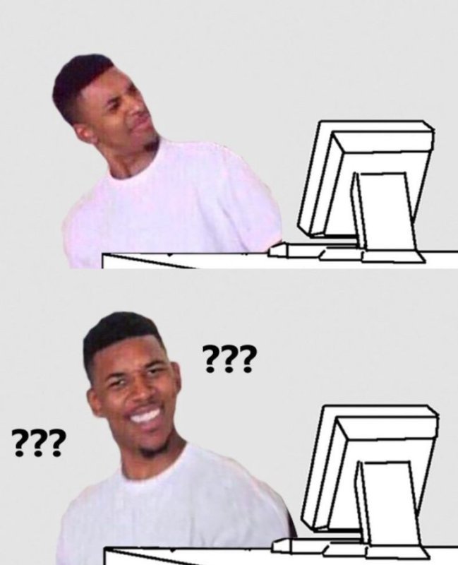 Нег со знаками вопроса