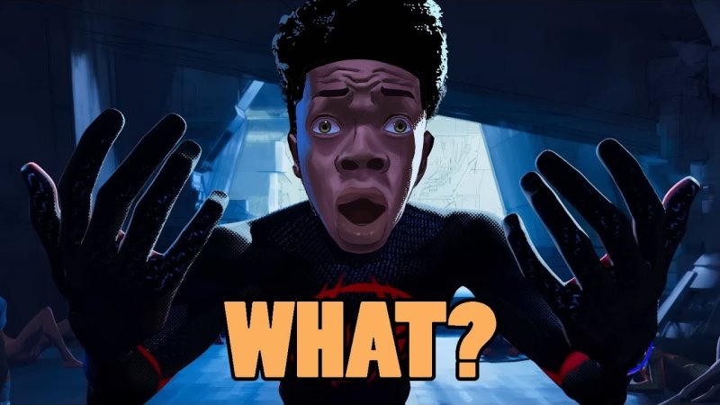 Майлз Моралес удивлен Мем