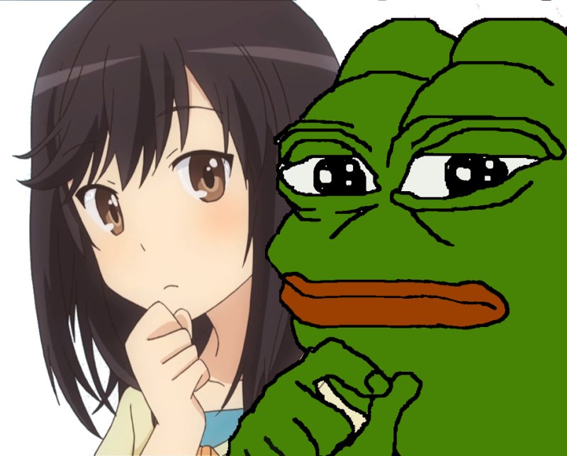 Пепе лягушка тян