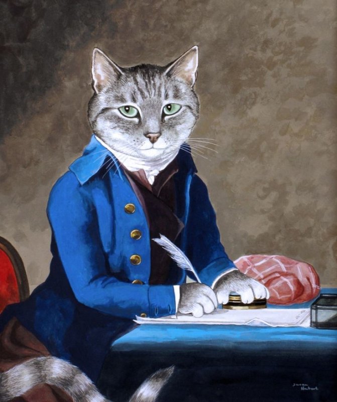 Кот в мундире