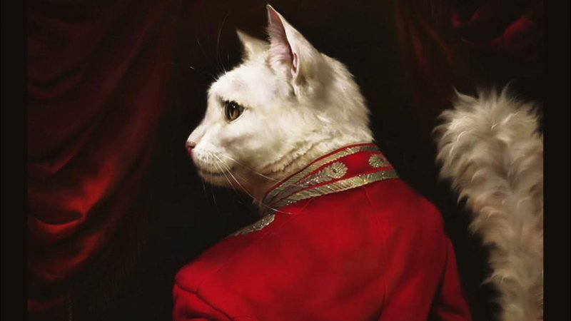 Эльдар Закиров эрмитажные коты в живописи