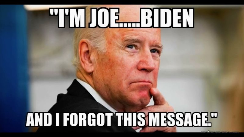 Байден мемы