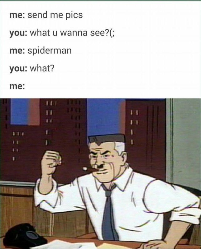 Джеймсон человек паук Мем