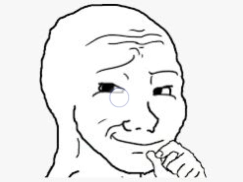 Wojak плачет маска