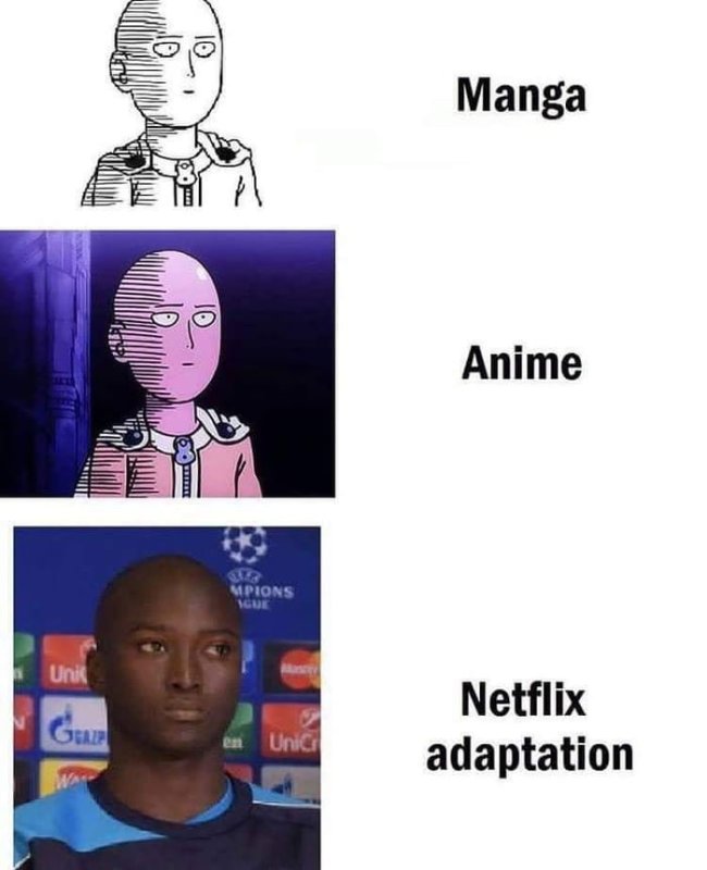 Аниме Манга Netflix adaptation