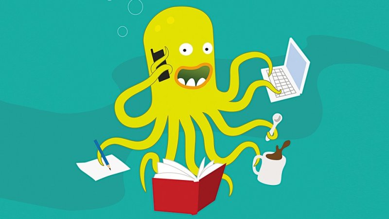 Офисный осьминог