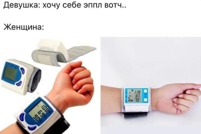 Тонометр в подарок прикол