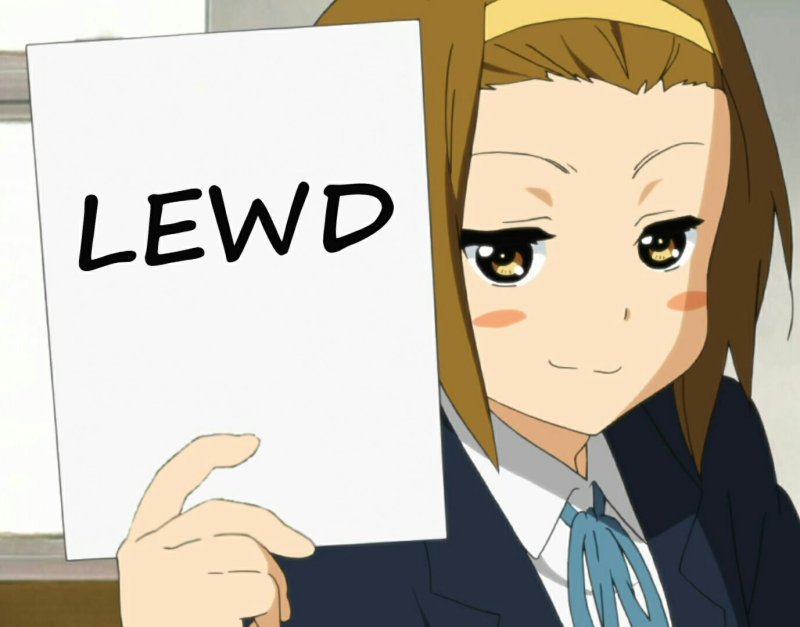 Аниме девушка с табличкой