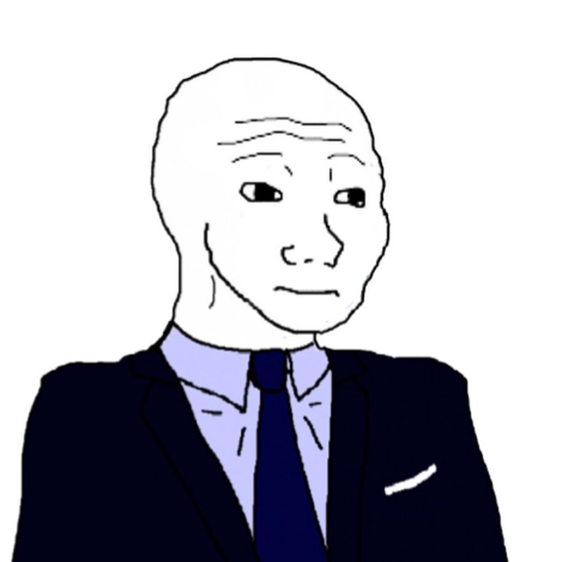 Wojak в пиджаке