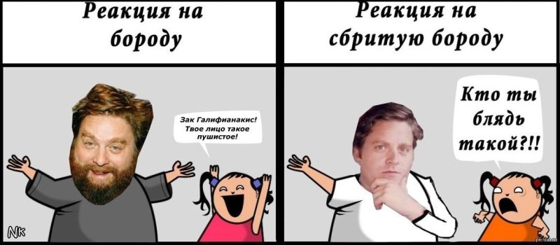 Смешная борода