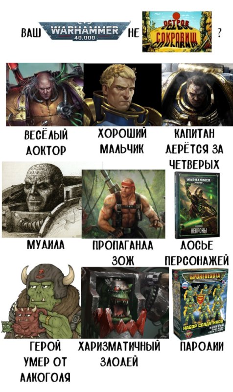 Остров сокровищ вархаммер