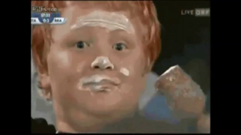 Мороженое с лицом