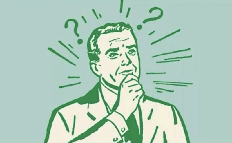 Задумался Мем