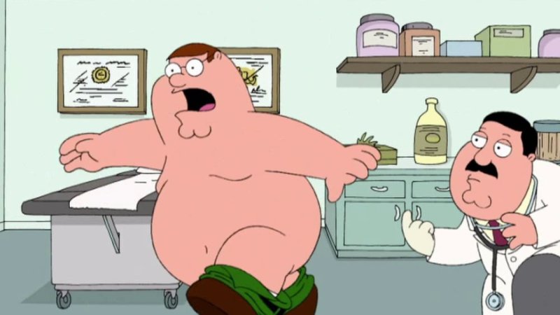 Мем куча мужиков в кровати Гриффины