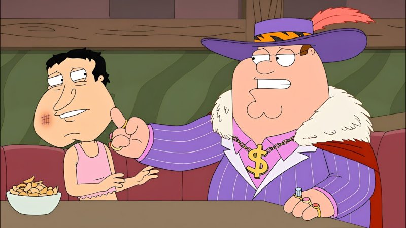 Гриффины Питер и Куагмир