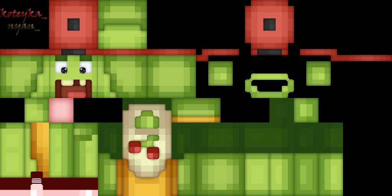 Скины в МАЙНКРАФТЕ развернутые