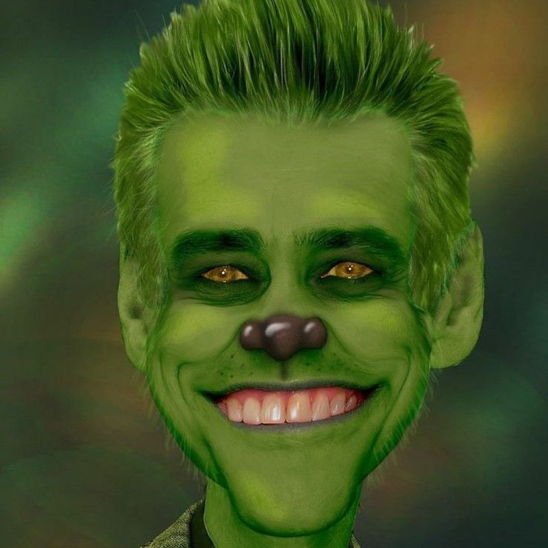 Джим Керри зеленый Гринч