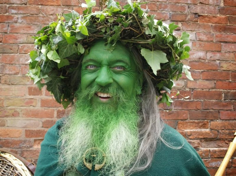 Зеленый человек зеленый человек