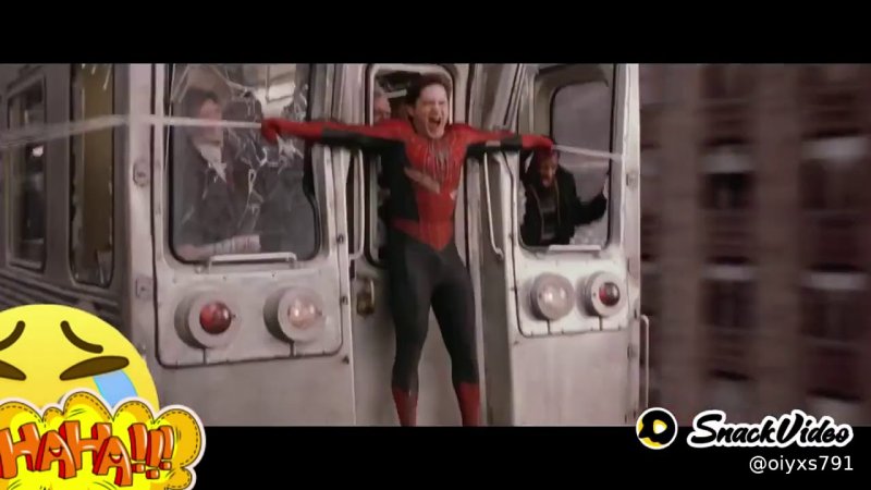 Человек паук 2 Тоби Магуайр поезд