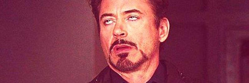 Роберт Дауни младший закатывает глаза