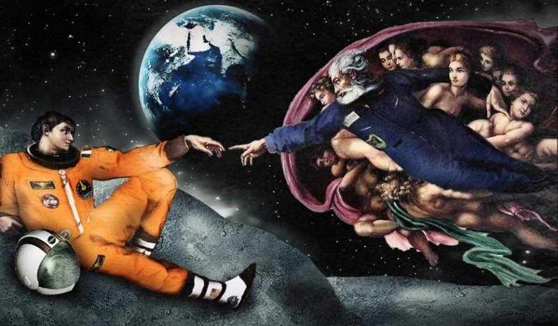 Космонавт и Бог