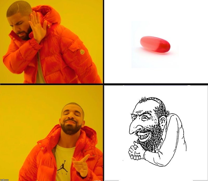 Мем с мужиком в оранжевой куртке