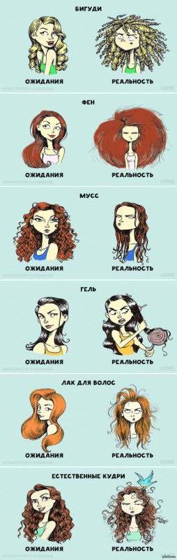Мемы про волосы