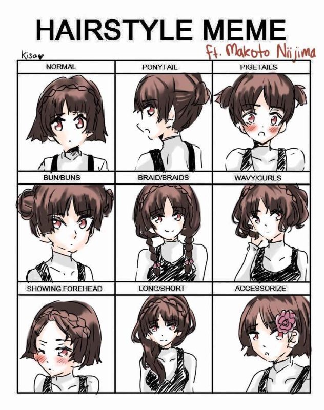 Meme прически