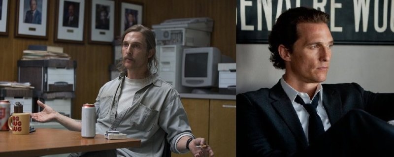 Мэттью Макконахи настоящий детектив курит