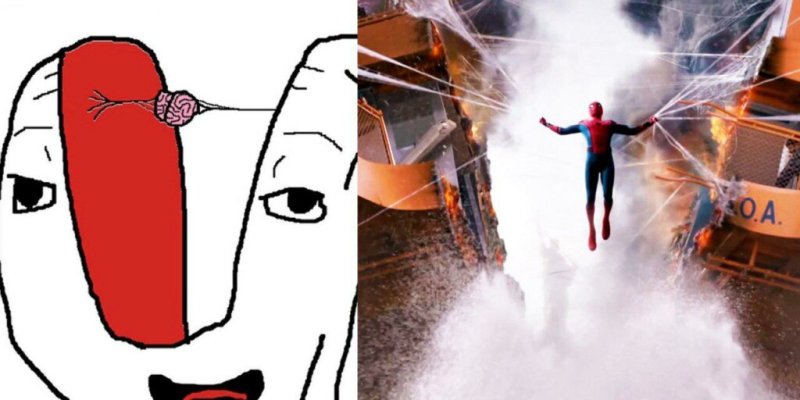 Чел с мозгами на веревочке